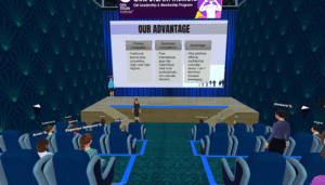 Code Dune from Namibia present their Here4U mental health app in ENGAGE XR.